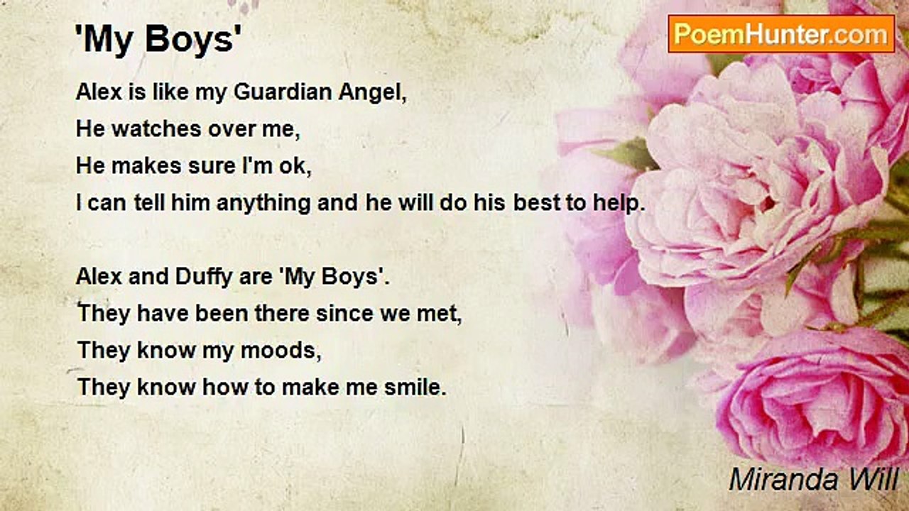 Miranda Will - 'My Boys'