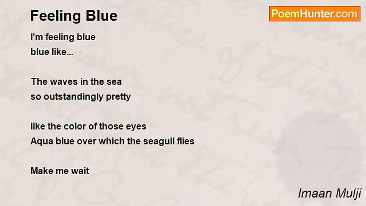 Imaan Mulji - Feeling Blue