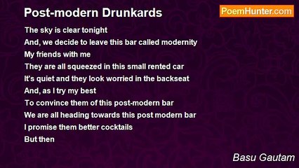 Basu Gautam - Post-modern Drunkards