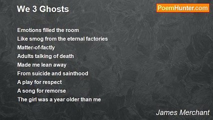 James Merchant - We 3 Ghosts