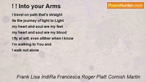 Frank Lisa IndiRa Francesca Roger Platt Cornish Martin - ! ! Into your Arms