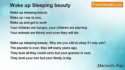 Macwolls Kay - Wake up Sleeping beauty