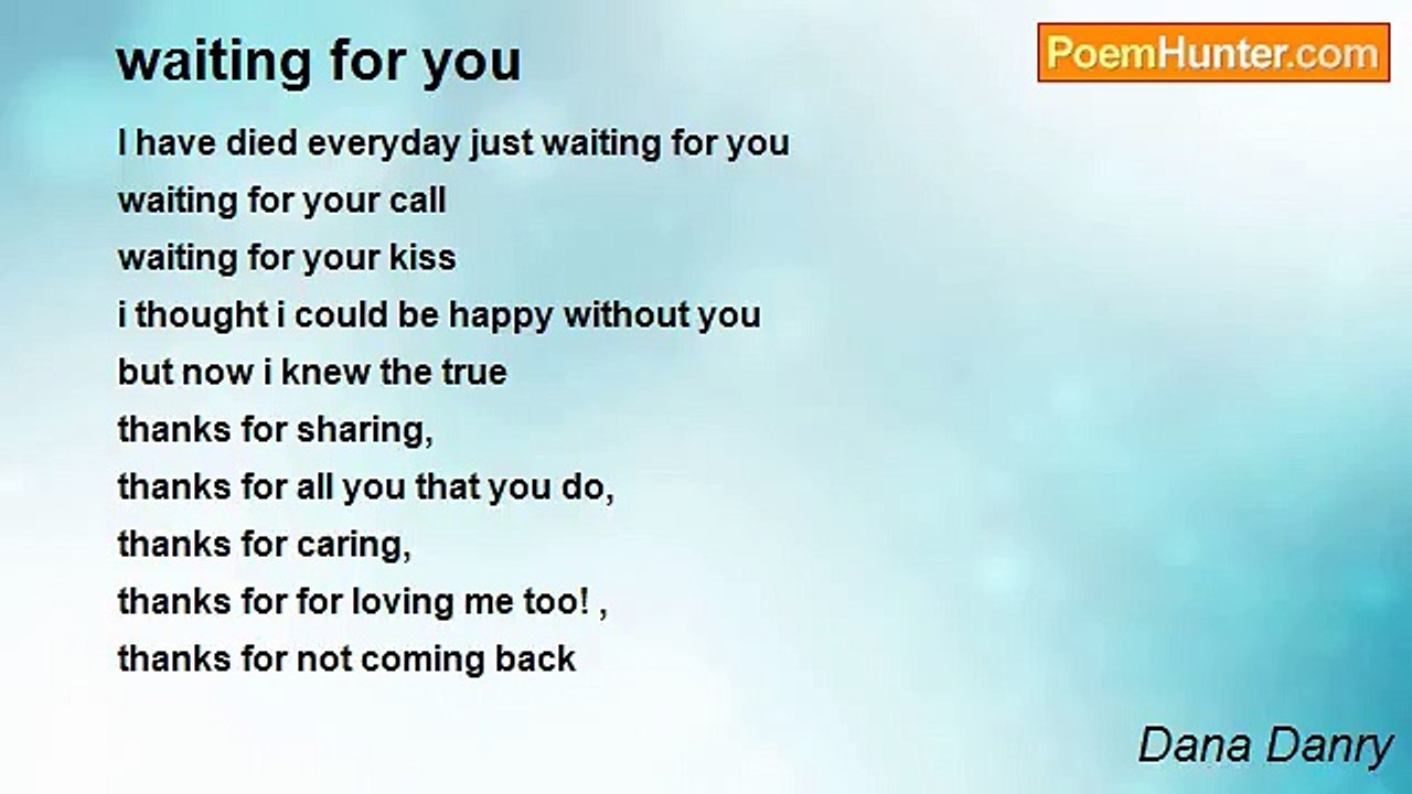 Dana Danry - waiting for you