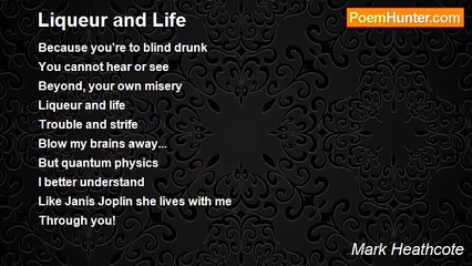 Mark Heathcote - Liqueur and Life