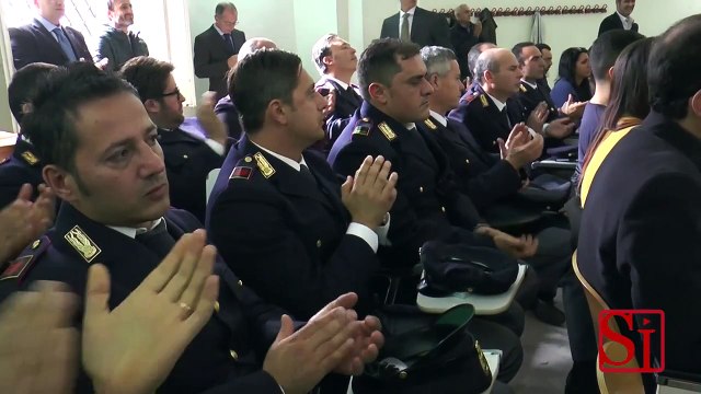 Napoli - La vedova Raciti alla Federico II: Mai più violenze -1- (28.10.14)