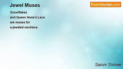 Saiom Shriver - Jewel Muses