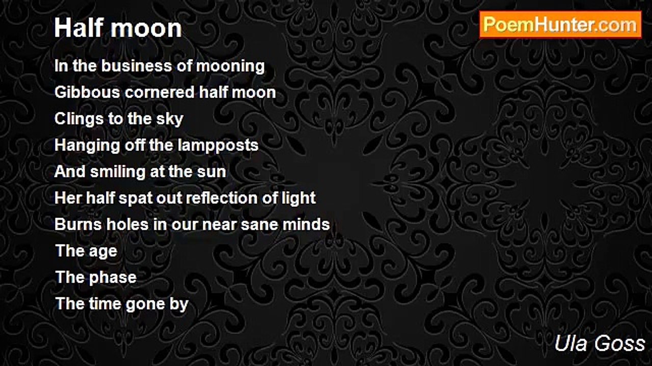 Ula Goss - Half moon