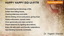 Dr. Yogesh Sharma - HAPPY HAPPY EID-Ul-FITR