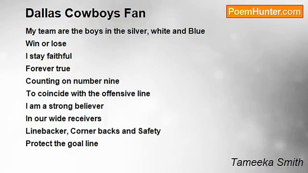 Tameeka Smith - Dallas Cowboys Fan