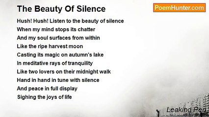 Leaking Pen - The Beauty Of Silence