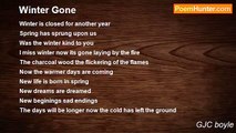 GJC boyle - Winter Gone