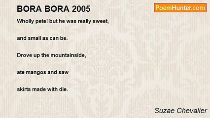 Suzae Chevalier - BORA BORA 2005