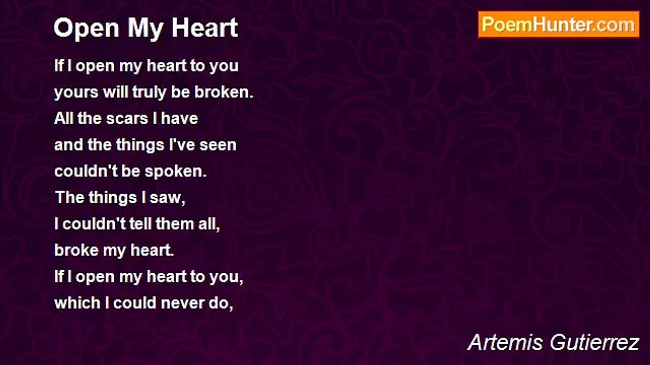 Artemis Gutierrez - Open My Heart