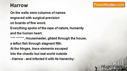 Hugh Fraser - Harrow