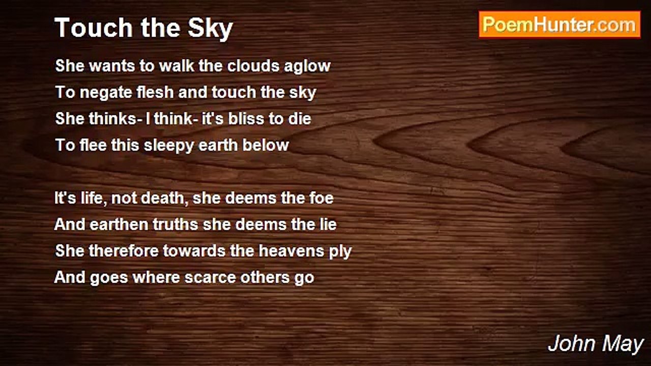 John May - Touch the Sky