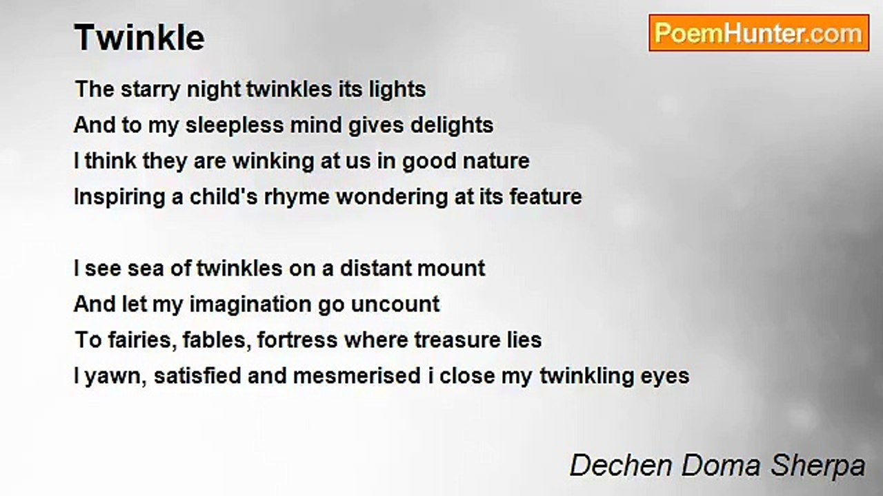 Dechen Doma Sherpa - Twinkle