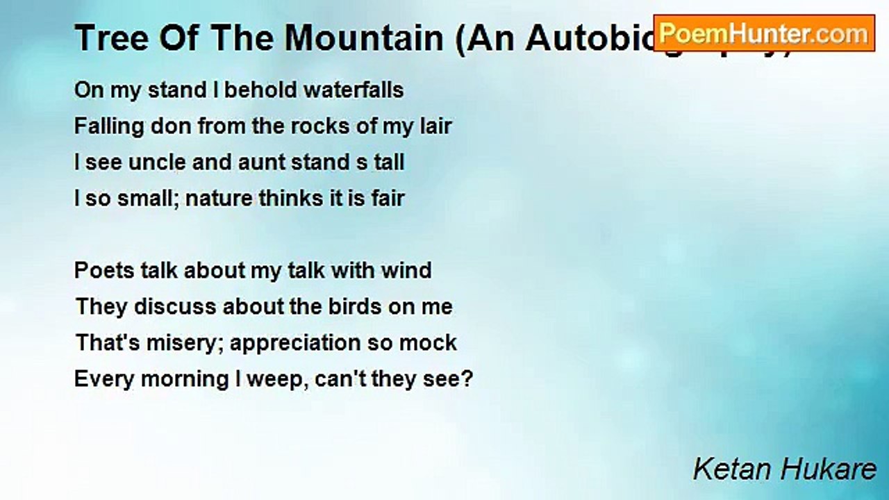 Ketan Hukare - Tree Of The Mountain (An Autobio...