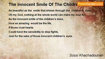 Sossi Khachadourian - The Innocent Smile Of The Children