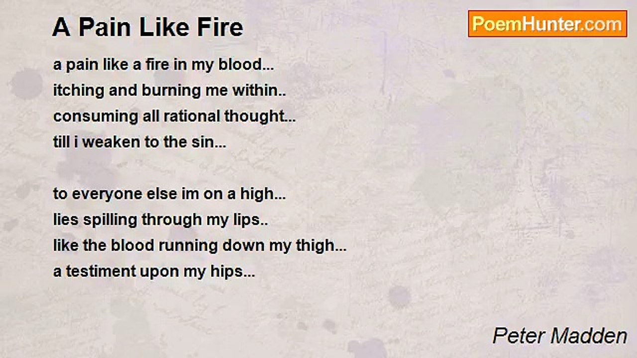 Peter Madden - A Pain Like Fire