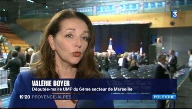 Valérie Boyer - Je fais le choix de Nicolas Sarkozy (JT Fr3 Provence-Alpes)