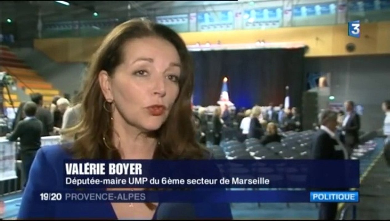 Valérie Boyer - "Je fais le choix de Nicolas Sarkozy" (JT Fr3 Provence-Alpes)