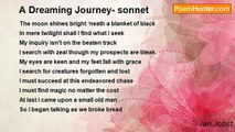 Ian Jobst - A Dreaming Journey- sonnet