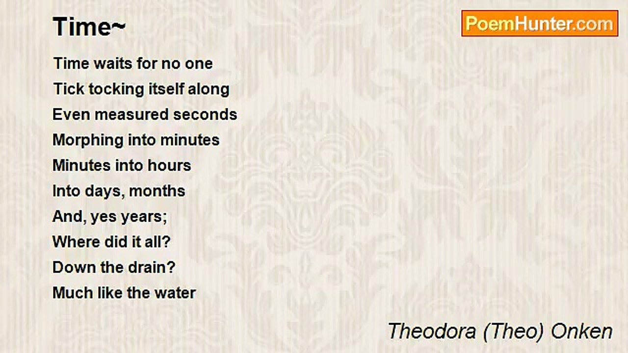 Theodora (Theo) Onken - Time~