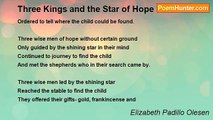 Elizabeth Padillo Olesen - Three Kings and the Star of Hope