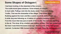 Sadiqullah Khan - Some Shapes of Octagon-I