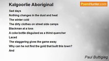 Paul Buttigieg - Kalgoorlie Aboriginal