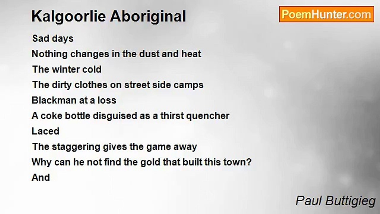 Paul Buttigieg - Kalgoorlie Aboriginal