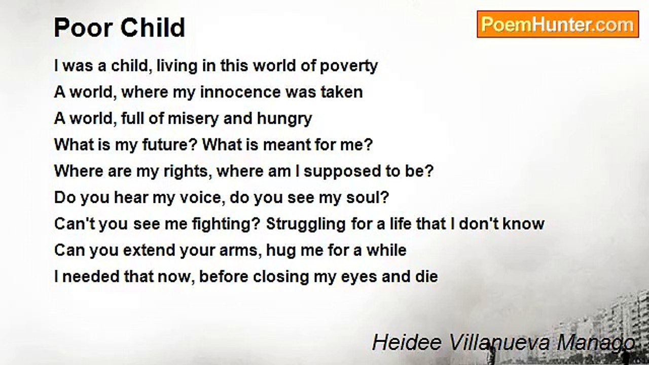 Heidee Villanueva Manago - Poor Child