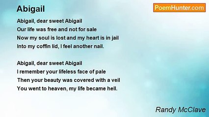 Randy McClave - Abigail
