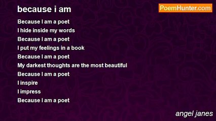 angel janes - because i am