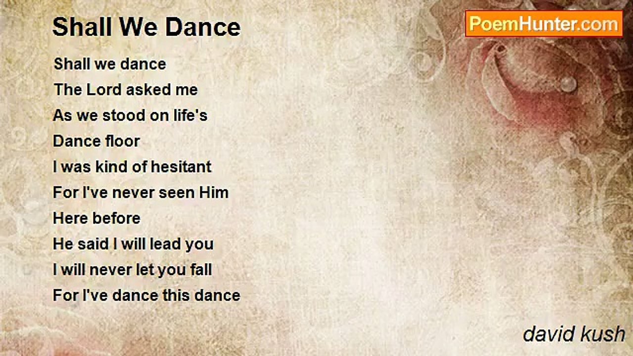 david kush - Shall We Dance