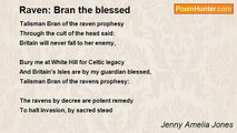 Jenny Amelia Jones - Raven: Bran the blessed