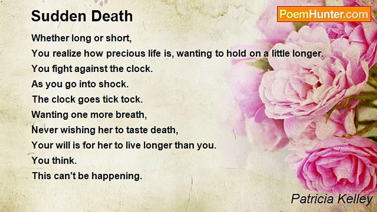Patricia Kelley - Sudden Death