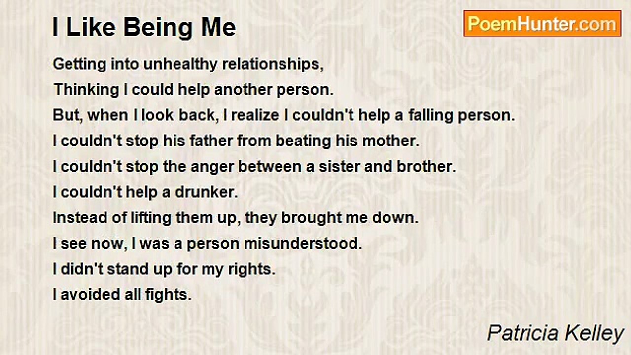 Patricia Kelley - I Like Being Me