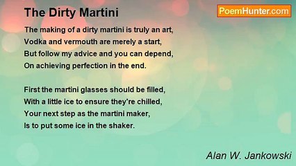 Alan W. Jankowski - The Dirty Martini