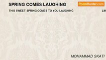 MOHAMMAD SKATI - SPRING COMES LAUGHING