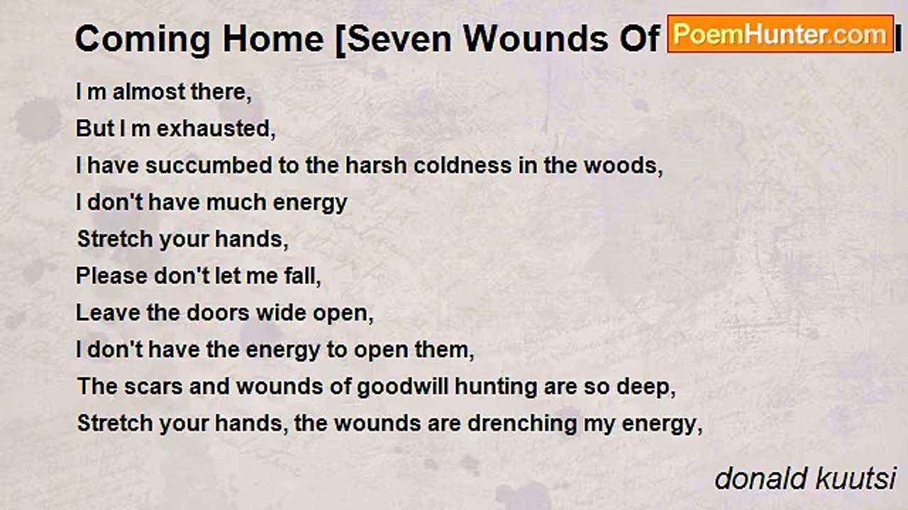 donald kuutsi - Coming Home [Seven Wounds Of Th...