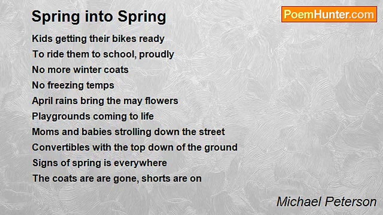 Michael Peterson - Spring into Spring