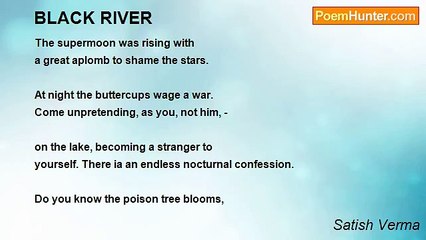 Satish Verma - BLACK RIVER