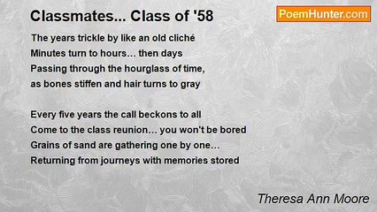 Theresa Ann Moore - Classmates... Class of '58