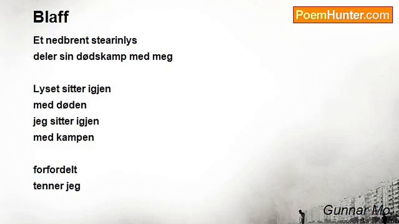 Gunnar Mo. - Blaff