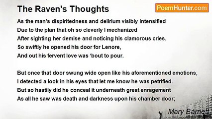 Mary Barnett - The Raven's Thoughts