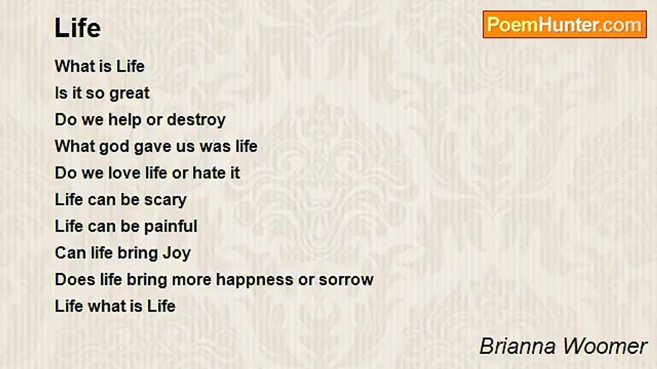 Brianna Woomer - Life