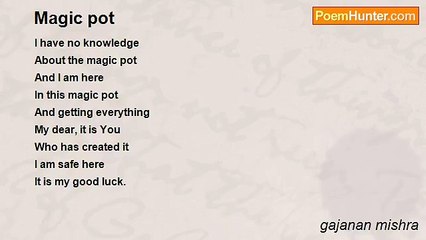 gajanan mishra - Magic pot