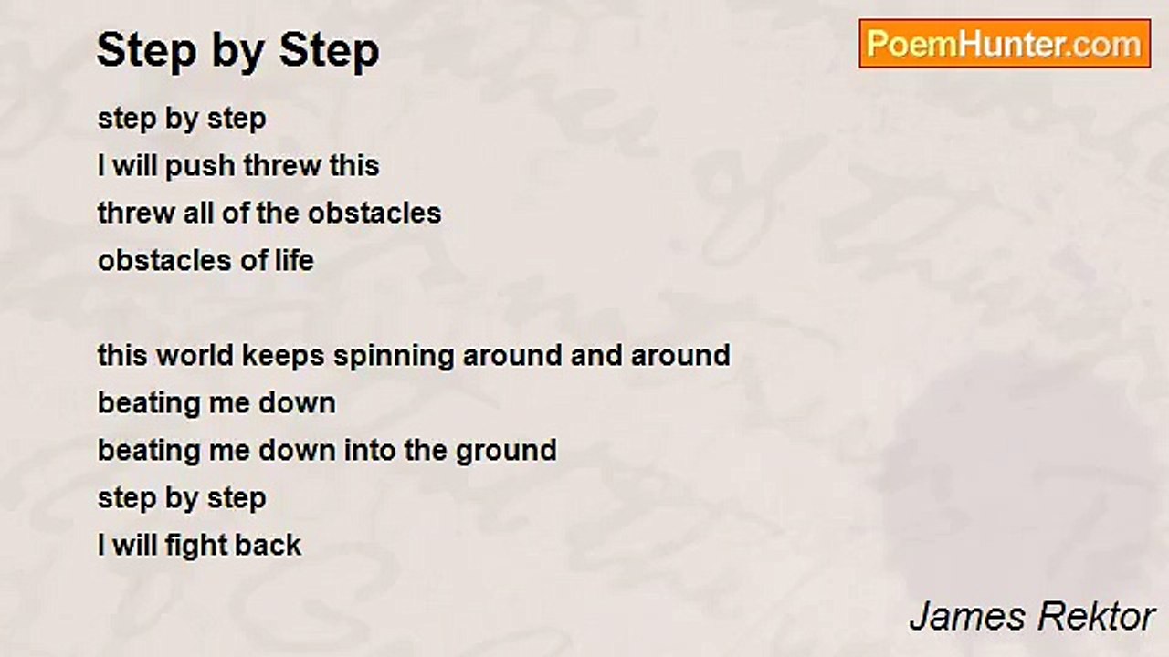 James Rektor - Step by Step