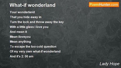 Jesus Fuck - What-if wonderland